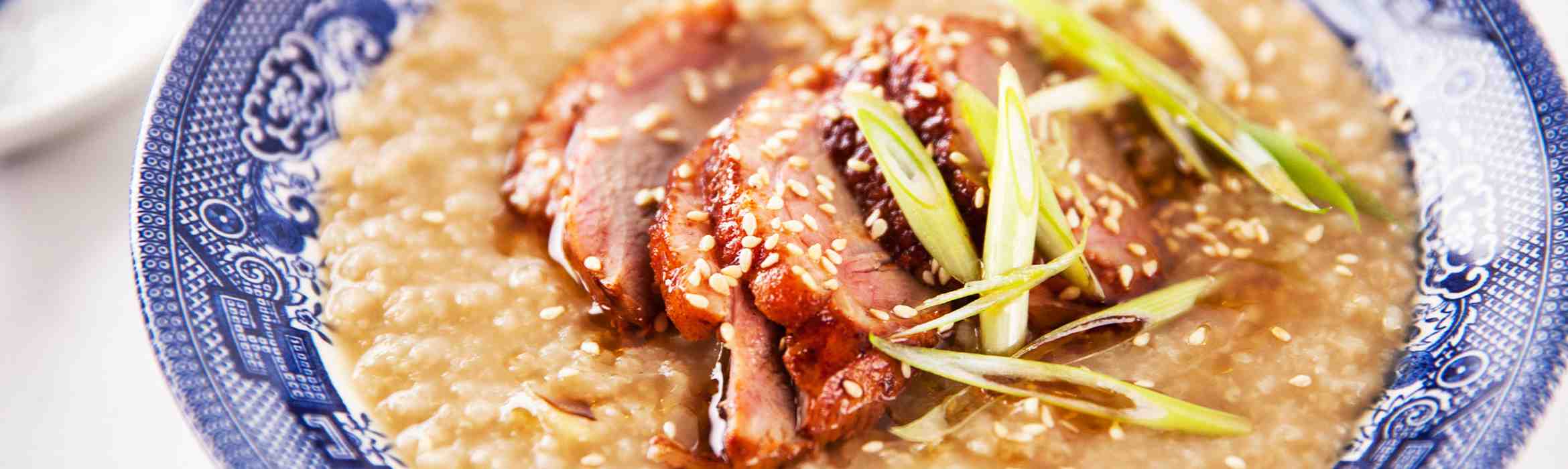 Congee with Peking Duck Breast Recipe