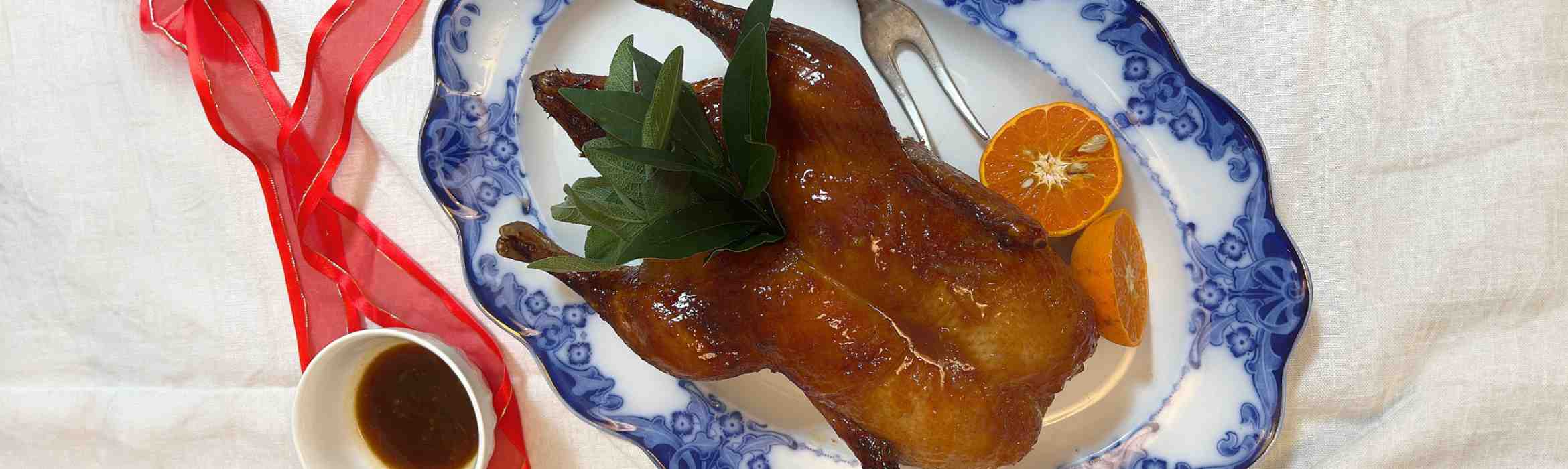 Orange Glazed Whole Duck Recipe