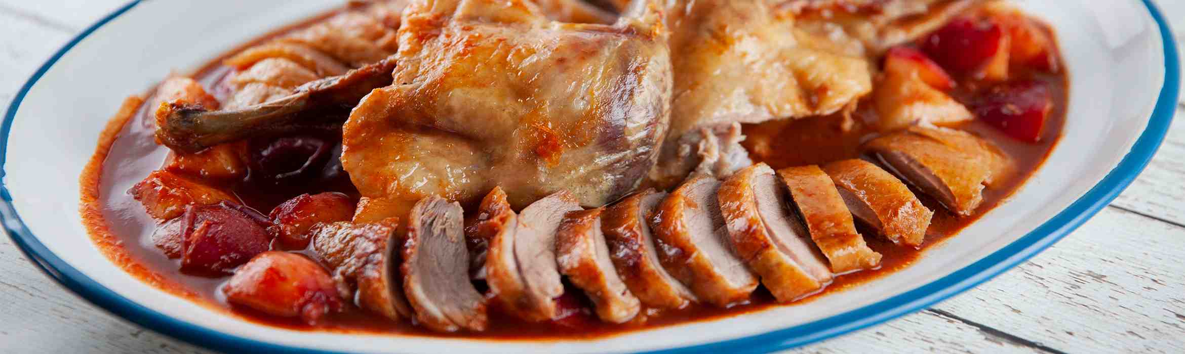 Roasted Duck with Sweet & Sour Sauce Recipe