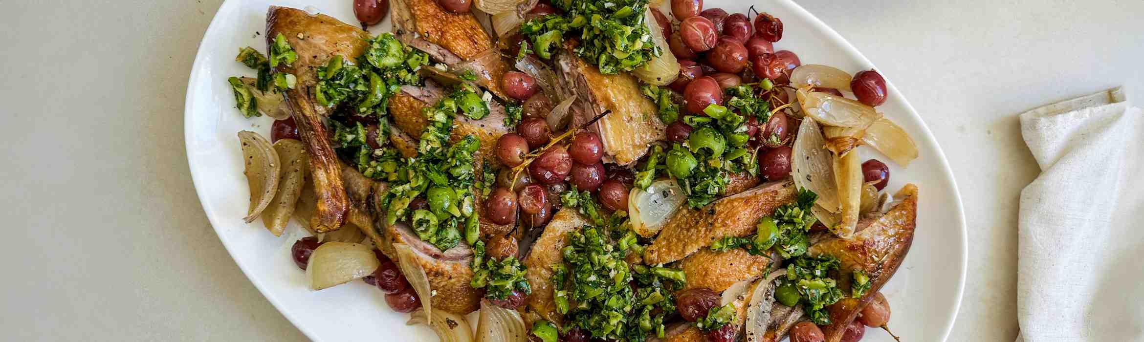 Whole Roast Duck and Duck Fat Potatoes Recipe