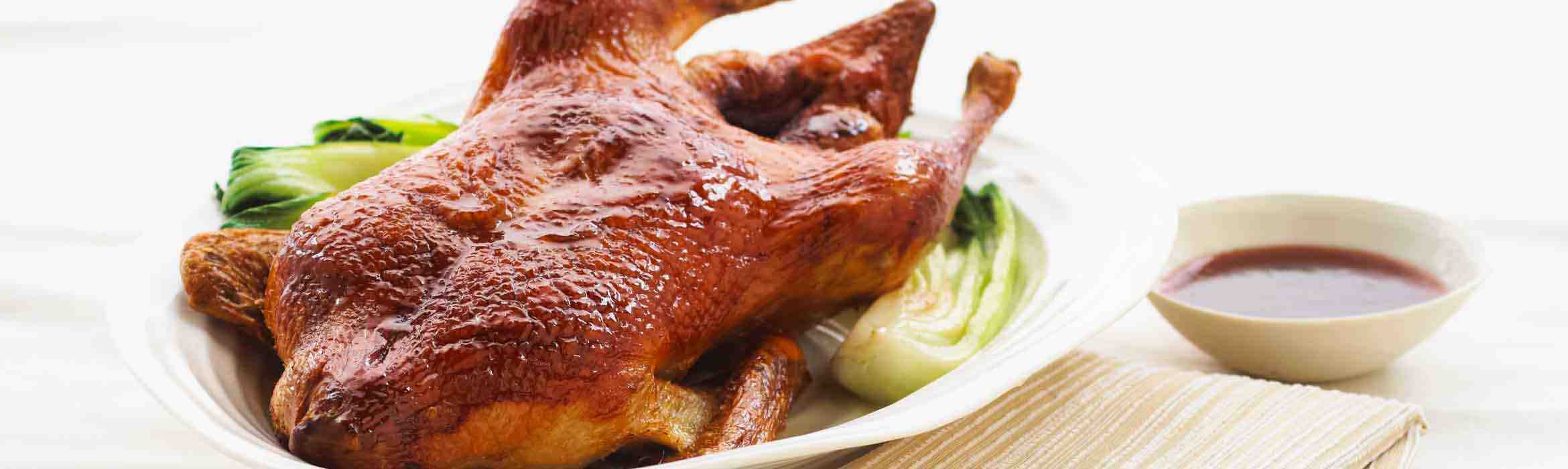 Roasted Aromatic Asian Style Duck Recipe