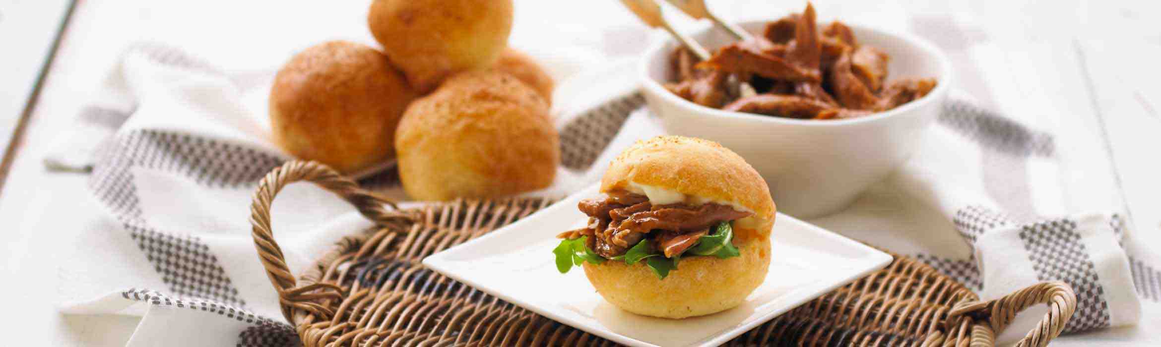Sticky BBQ Pulled Duck Sliders Recipe
