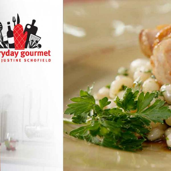 Duck Breast with Sauce Aigre Douce and Warm Haricot Bean Salad Recipe
