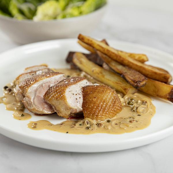 Duck with Peppercorn & Whisky Sauce Recipe
