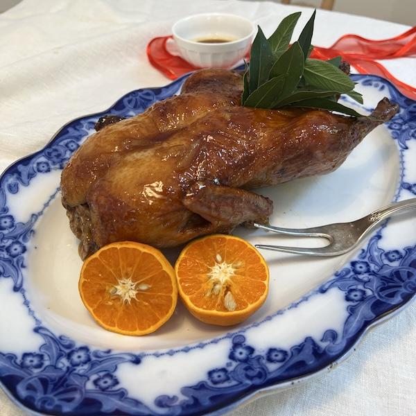 Orange Glazed Whole Duck Recipe
