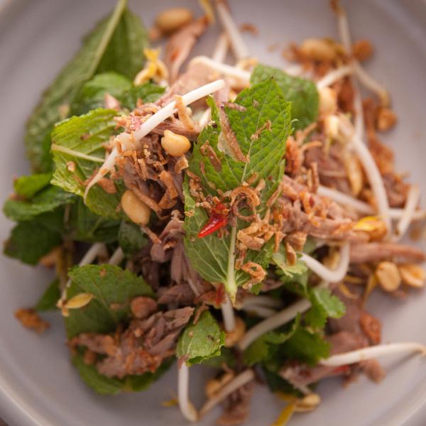 Slow Cooked Spiced Duck Salad Recipe