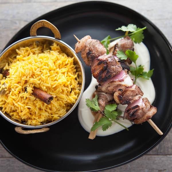 Duck Kebabs with Pickled Rice Recipe