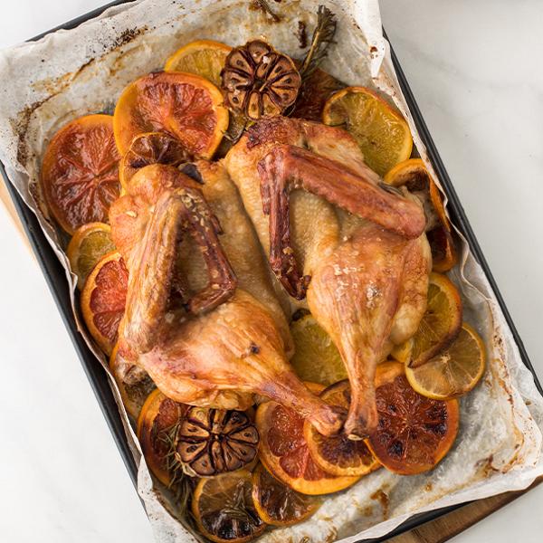 Citrus and Rosemary Roasted Duck Recipe