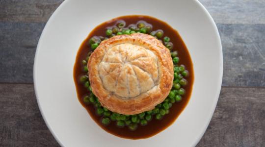 Duck and Pea Pithiviers