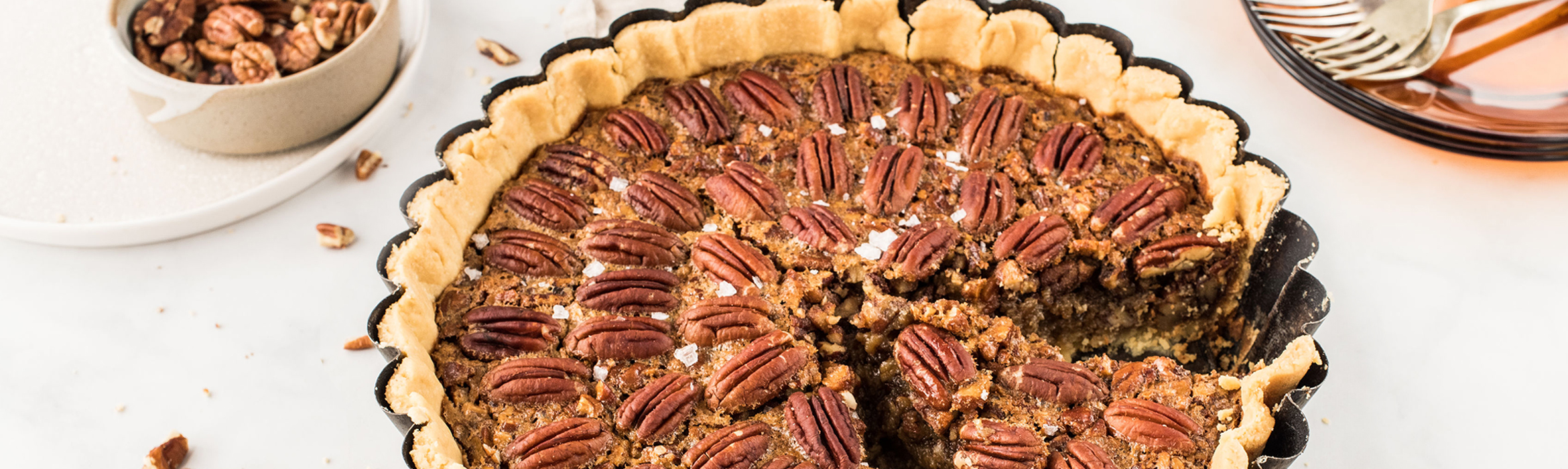 Pecan Pie with Duck Fat Pastry Recipe | Luv-a-Duck – Australia’s Favourite Duck