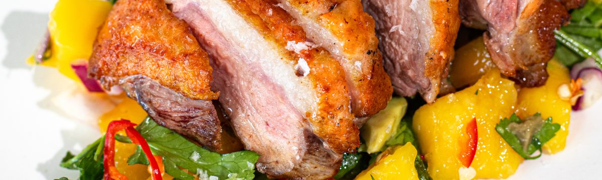 BBQ Duck Breast with Mango Summer Salsa Recipe | Luv-a-Duck – Australia’s Favourite Duck
