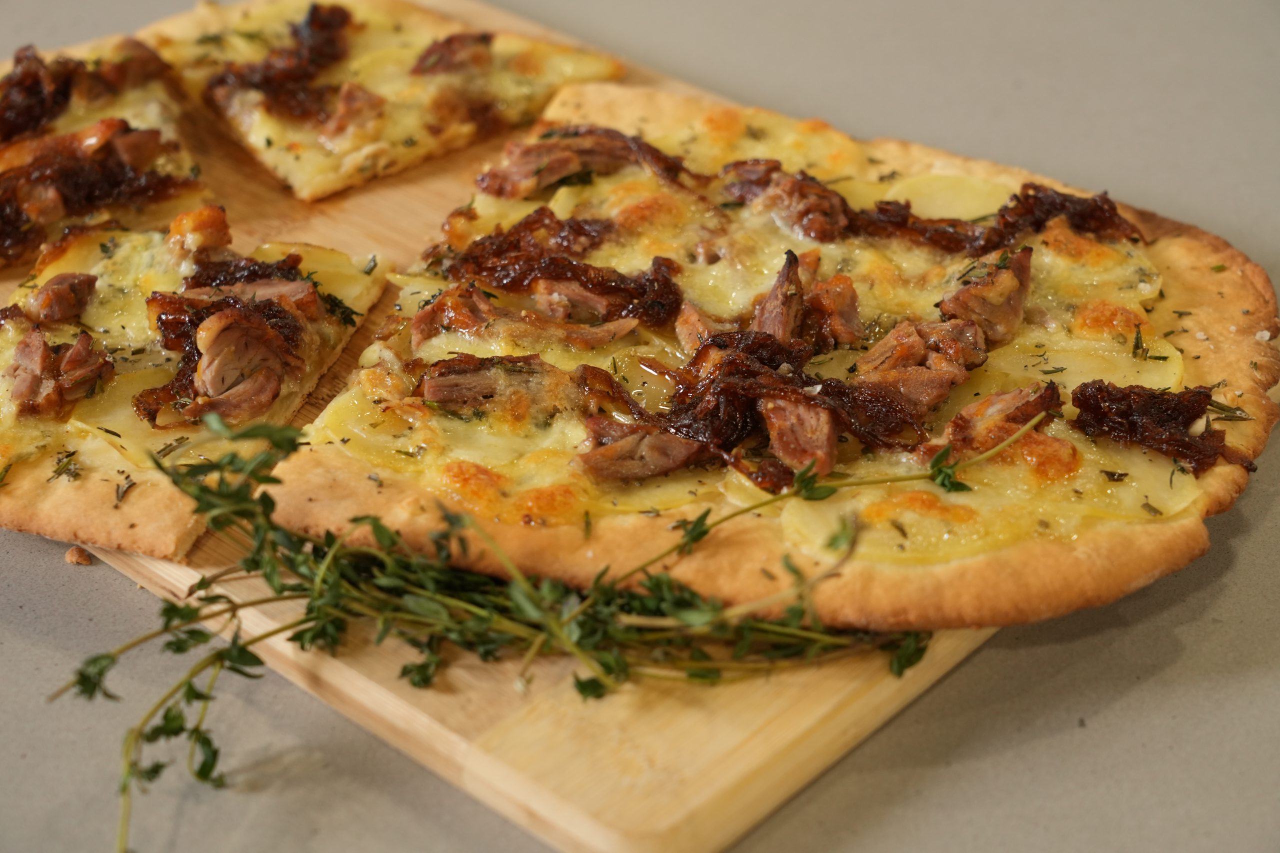 Duck Pizza - By Tim Bone Recipe | Luv-a-Duck – Australia’s Favourite Duck