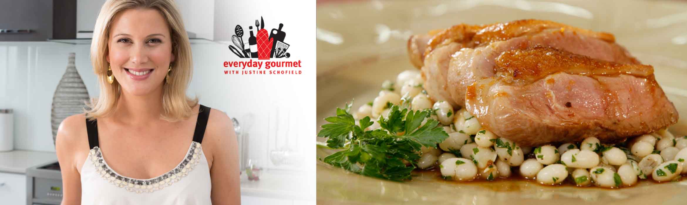 Duck Breast with Sauce Aigre Douce and Warm Haricot Bean Salad Recipe | Luv-a-Duck – Australia’s Fav