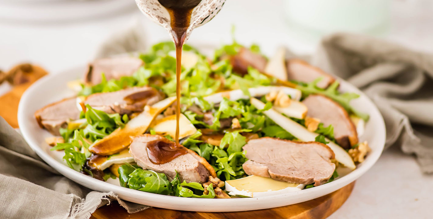 Roast Duck Breast, Brie, Pear & Honey Salad Recipe | Luv-a-Duck – Australia’s Favourite Duck