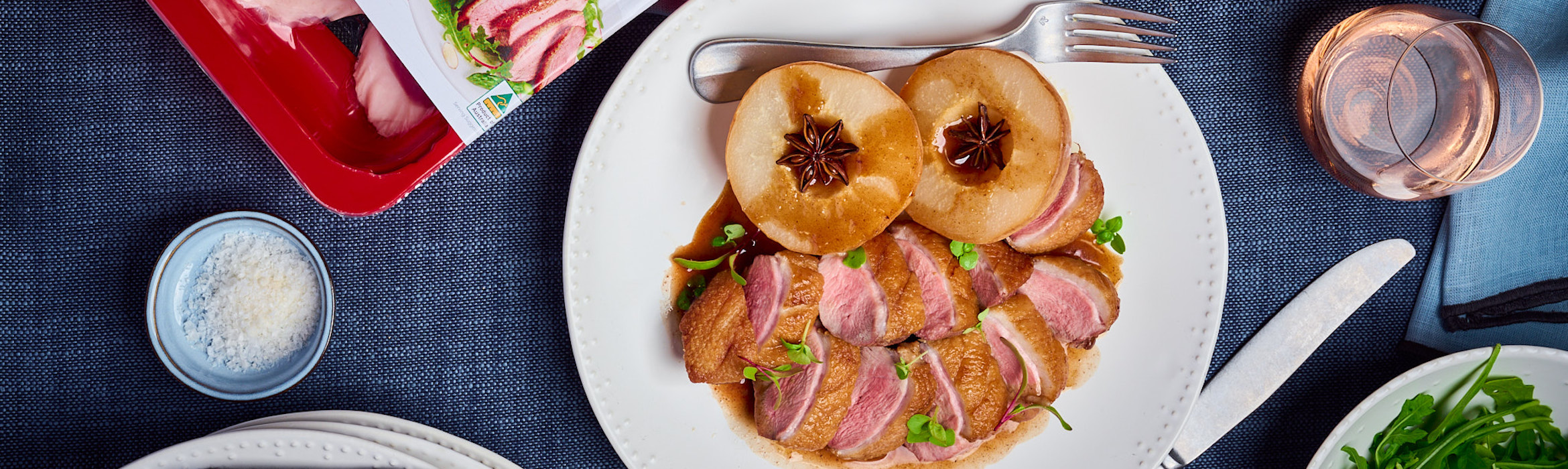 Duck Breast, with Nashi pears, honey and star anise Recipe | Luv-a-Duck – Australia’s Favourite Duck