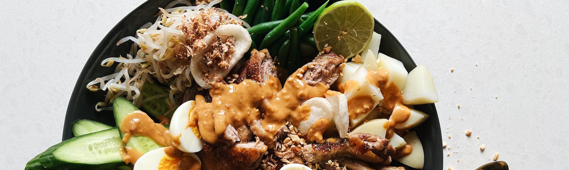 Roast Half Duck Gado Gado salad Recipe | Luv-a-Duck – Australia’s Favourite Duck