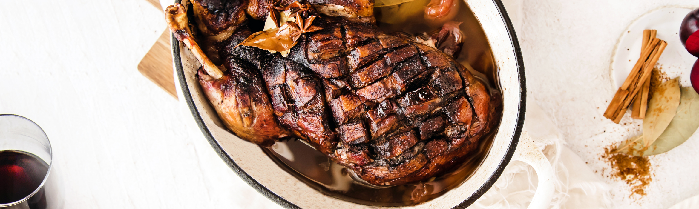 Roast Spiced Duck with Plums Recipe | Luv-a-Duck – Australia’s Favourite Duck