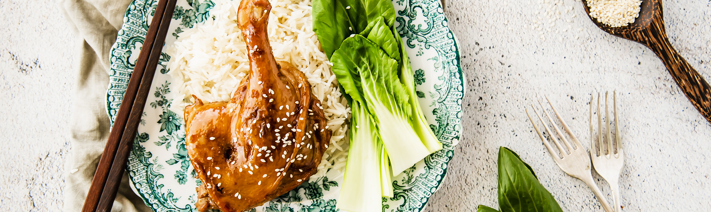Sticky Glazed Duck with Asian Greens Recipe | Luv-a-Duck – Australia’s Favourite Duck