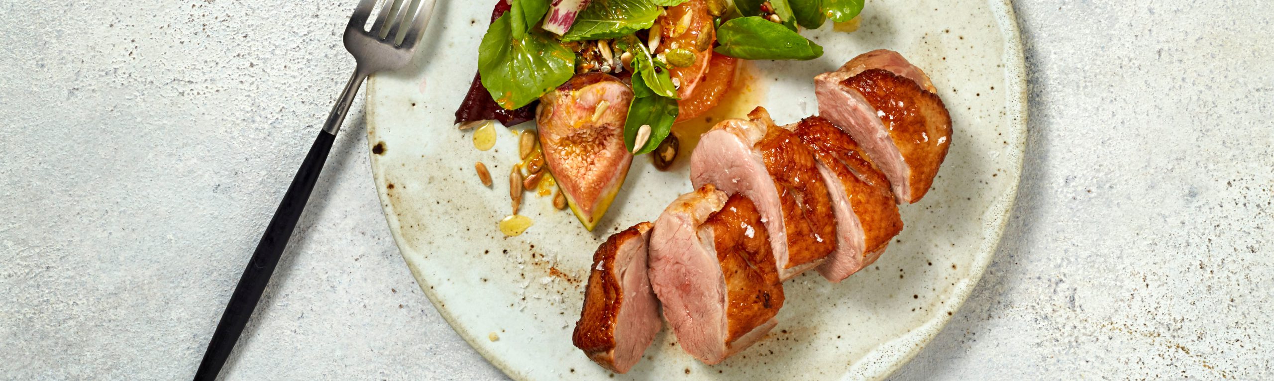 Roasted Duck Breast with Fig Salad Recipe | Luv-a-Duck – Australia’s Favourite Duck