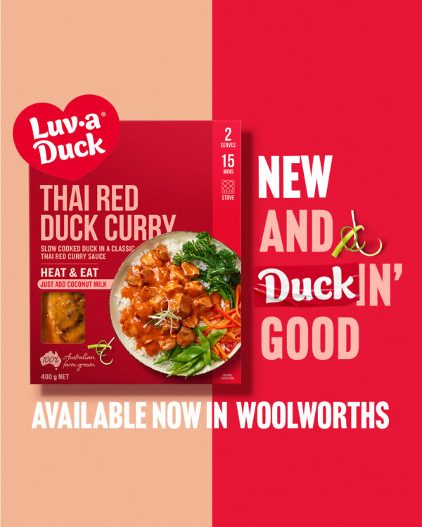 NEW Thai Red Duck Curry!
