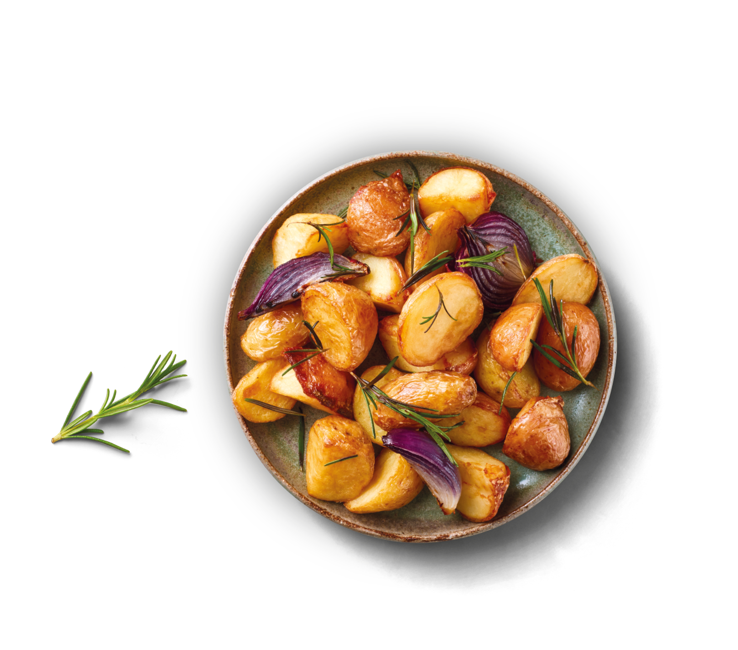 Crispy Duck Fat Roast Potatoes with Rosemary &amp; Red Onion Recipe | Luv-a-Duck – Australia’s Favourite Duck